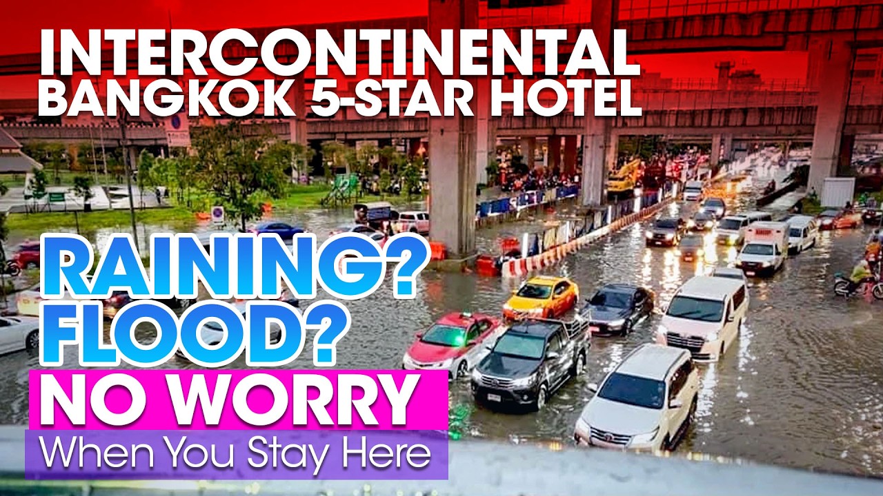 Intercontinental Bangkok | Worry free when it rains or flood | Skywalk & R Walk Access