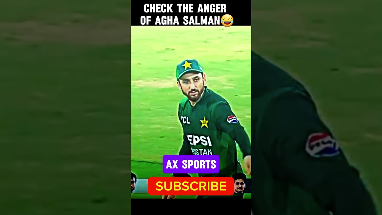 Watch the Salman Ali Agha Reaction on the Field | Agha Salman Anger on the field | Pak vs bangladesh