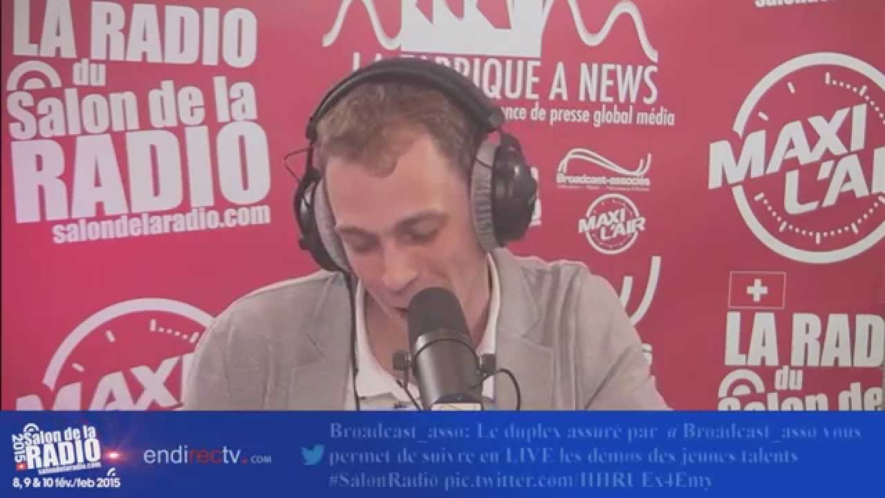 Loïc Schulz - Catégorie animateur radio - Salon de la Radio 2015