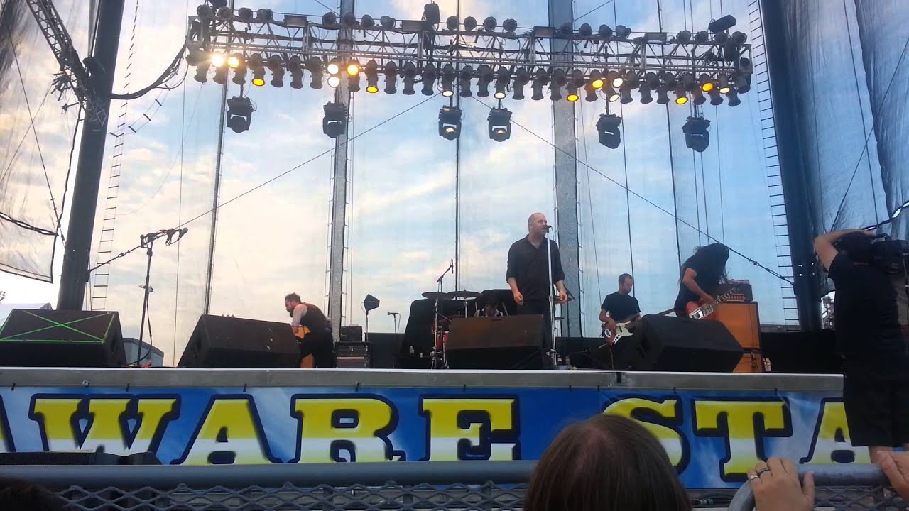 Finger Eleven playing Good Times at the Delaware State Fair on 7-27-13