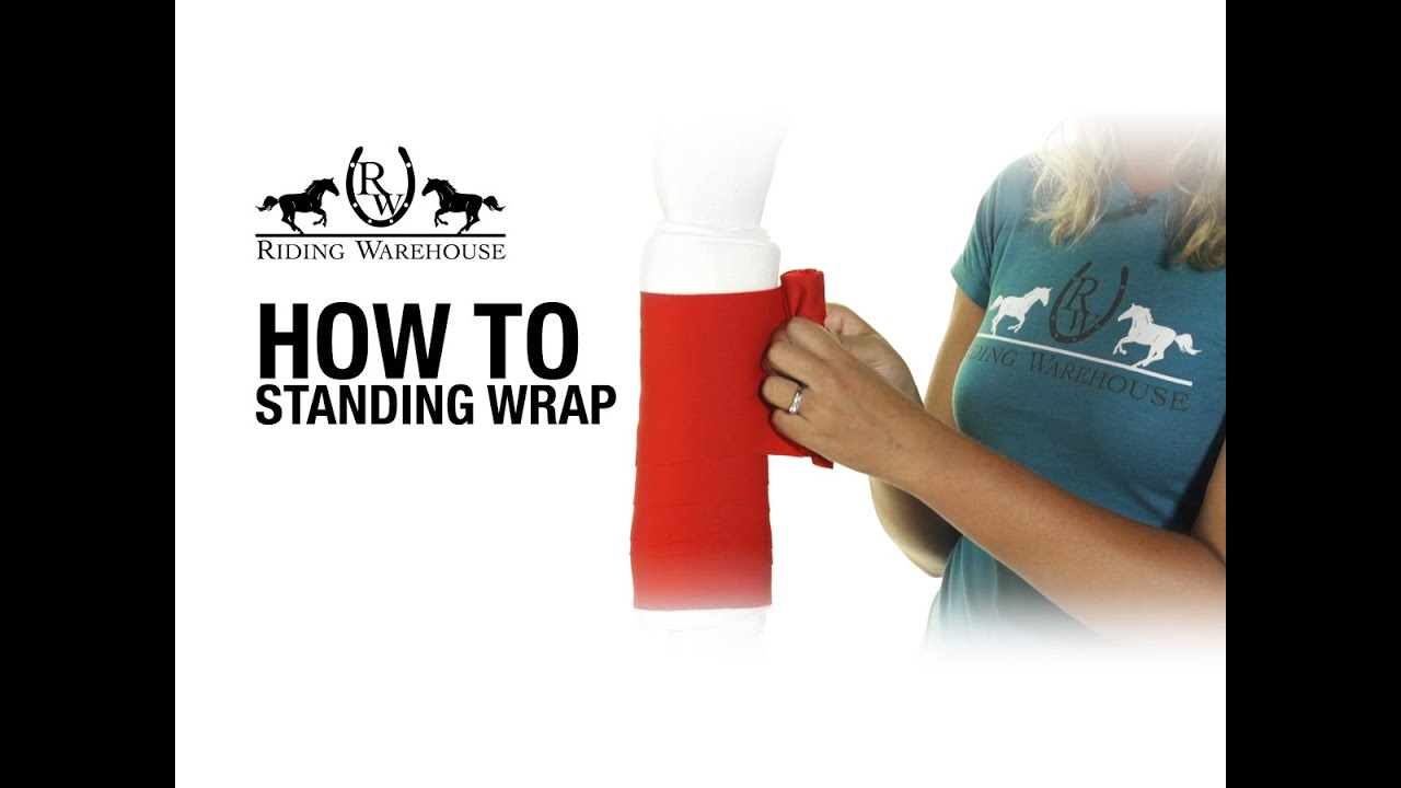 How To Apply Equine Standing Wrap Bandages