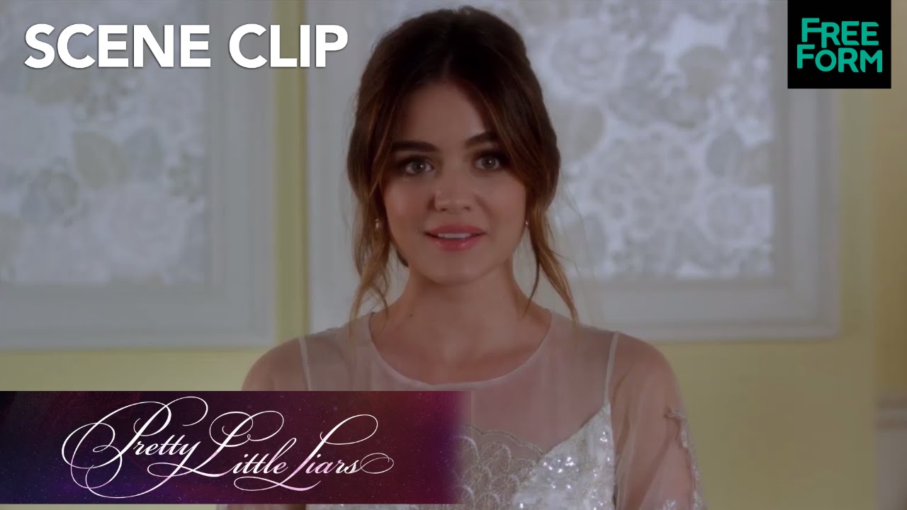 Pretty Little Liars | Series Finale: Aria’s Wedding Dress Reveal | Freeform