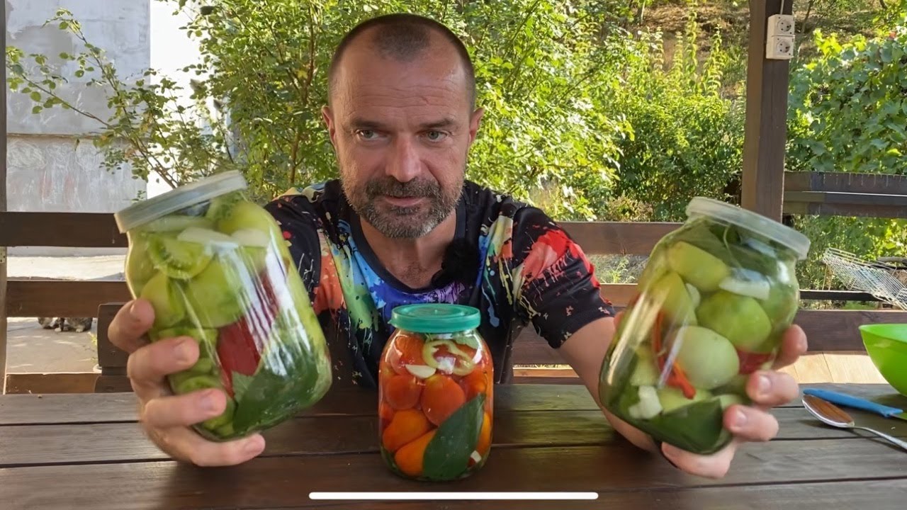 З такими Помідорами в любі ...Квасим ПОМІДОР зелений vs червоний!