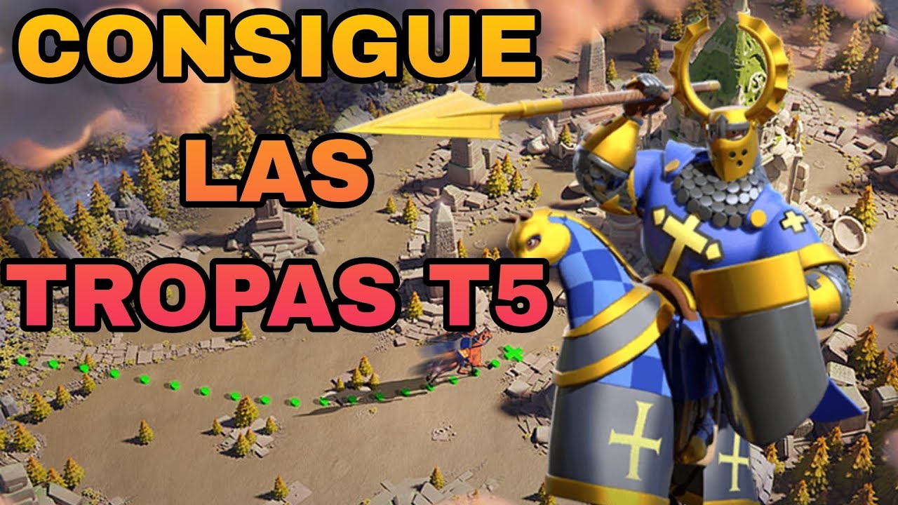 DESBLOQUEA LAS TROPAS T5 EN 2023 | RISE OF KINGDOMS ESPAÑOL
