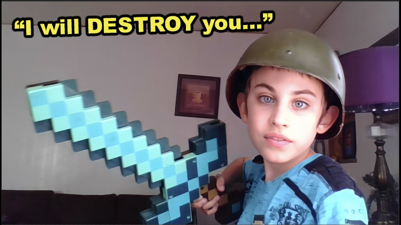 CRINGEY Minecraft Kid ACTUALLY tries to Fight me... (not even joking lol)