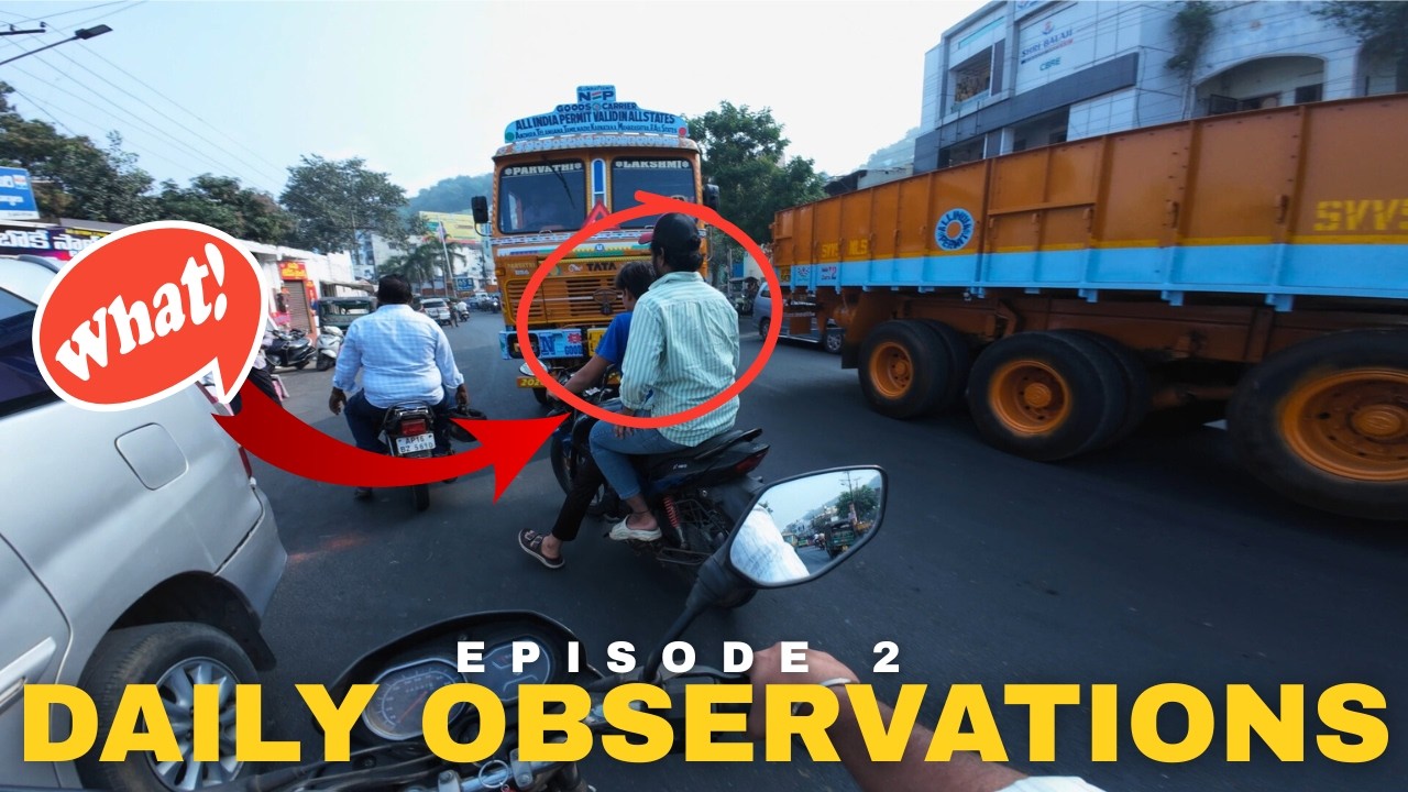 Daily Observations 🚦in Vijayawada | City Ride Motovlog | Episode -2