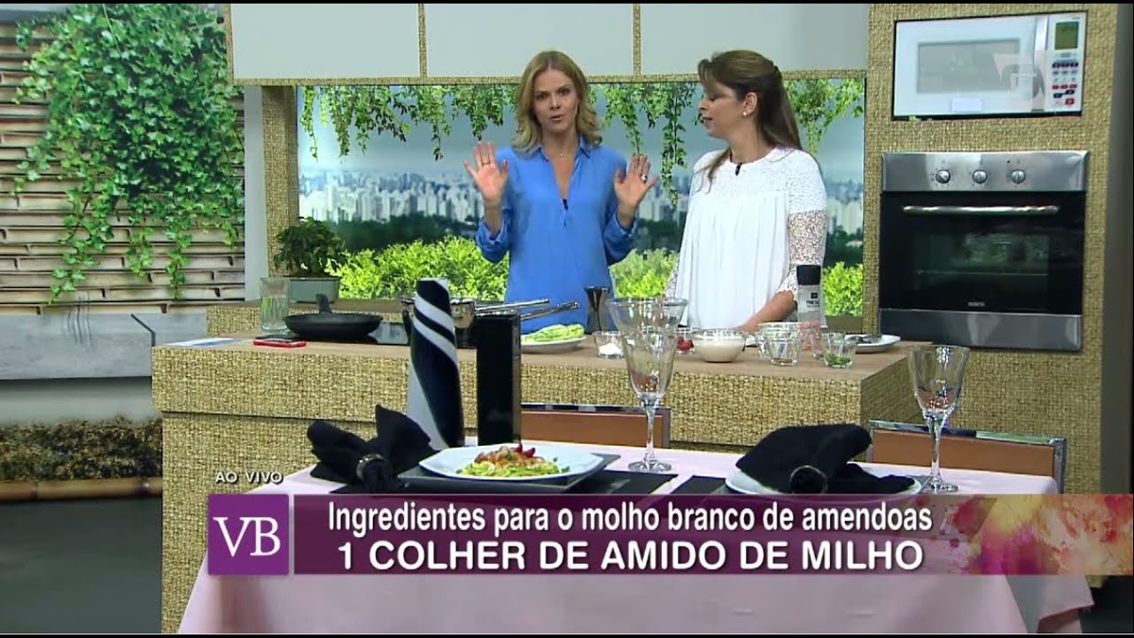 Você Bonita - Macarrão de Abobrinha com Molho Branco Light (12/09/14)