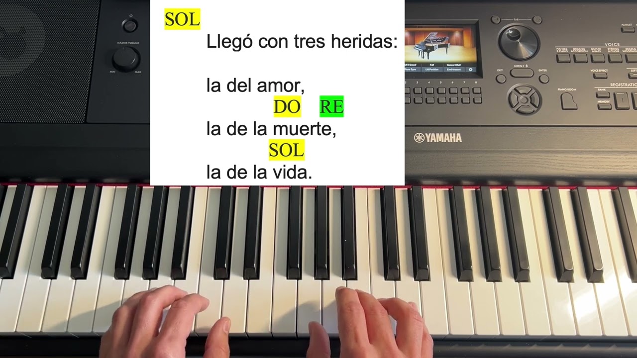 Canción 6. Llegó con tres heridas