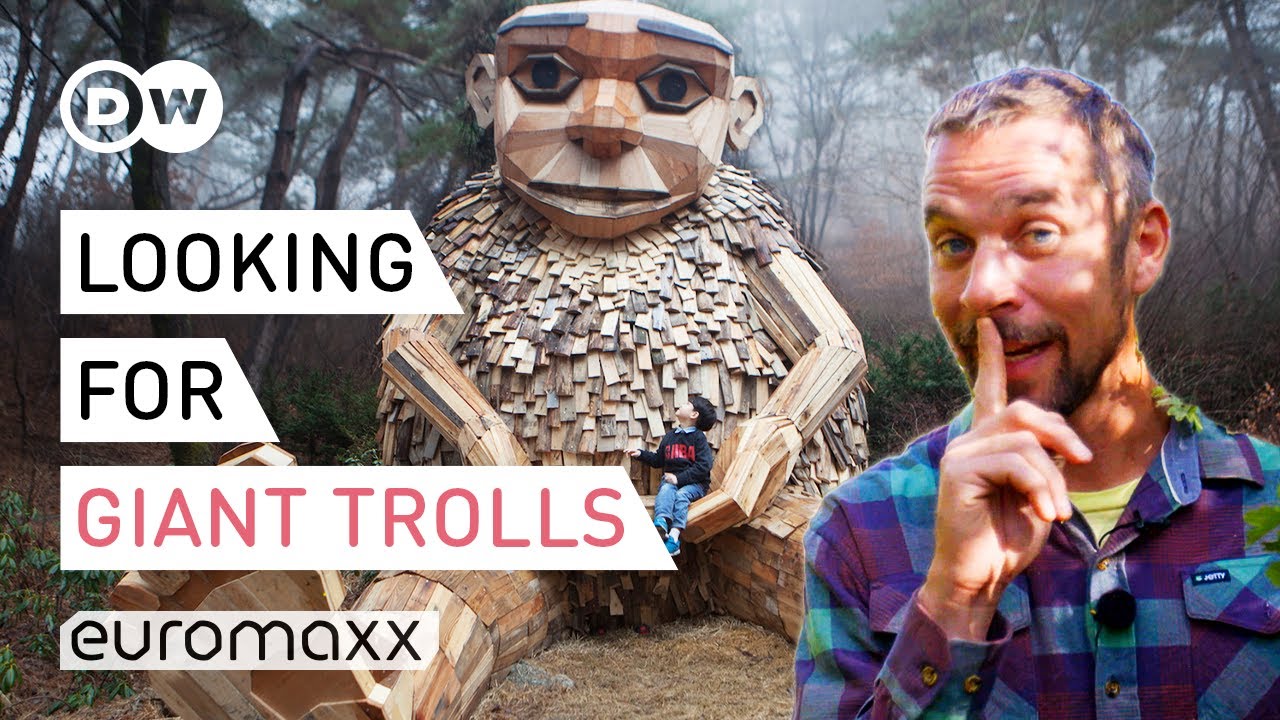 On The Hunt For Huge Trolls Scattered Around Scandinavia | The Giant Trolls From Thomas Dambo