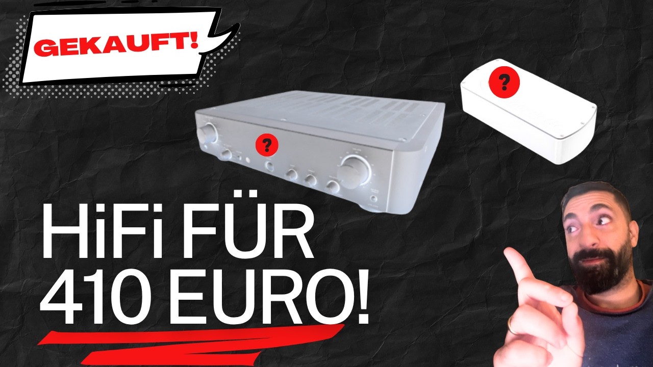 Das 410 Euro HiFi Setup - Ich habe meinem Vater diese HiFi Anlage gekauft.
