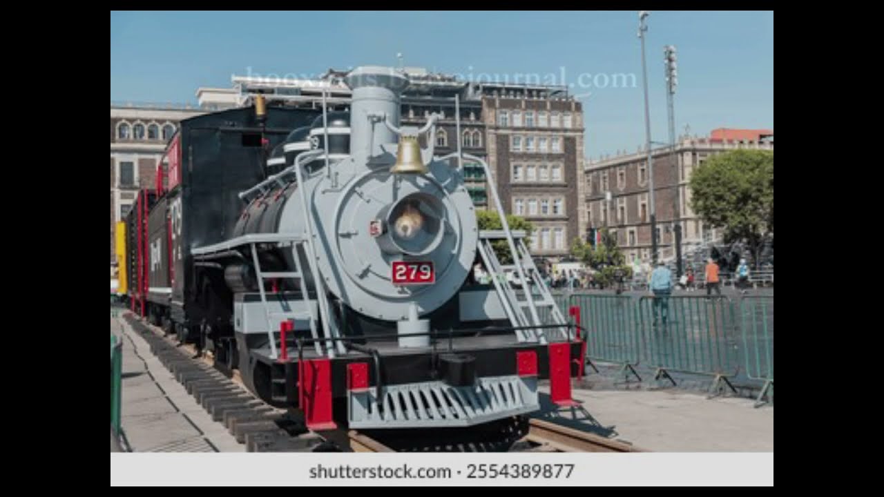 El tren de vapor de México 276 de México NDEM 