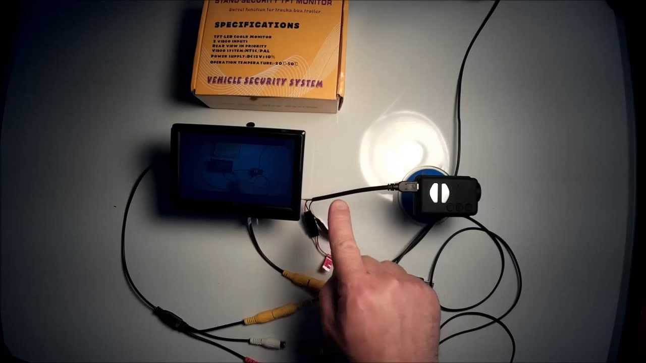 Mobius Action Camera External Monitor Connecting And Use Solution