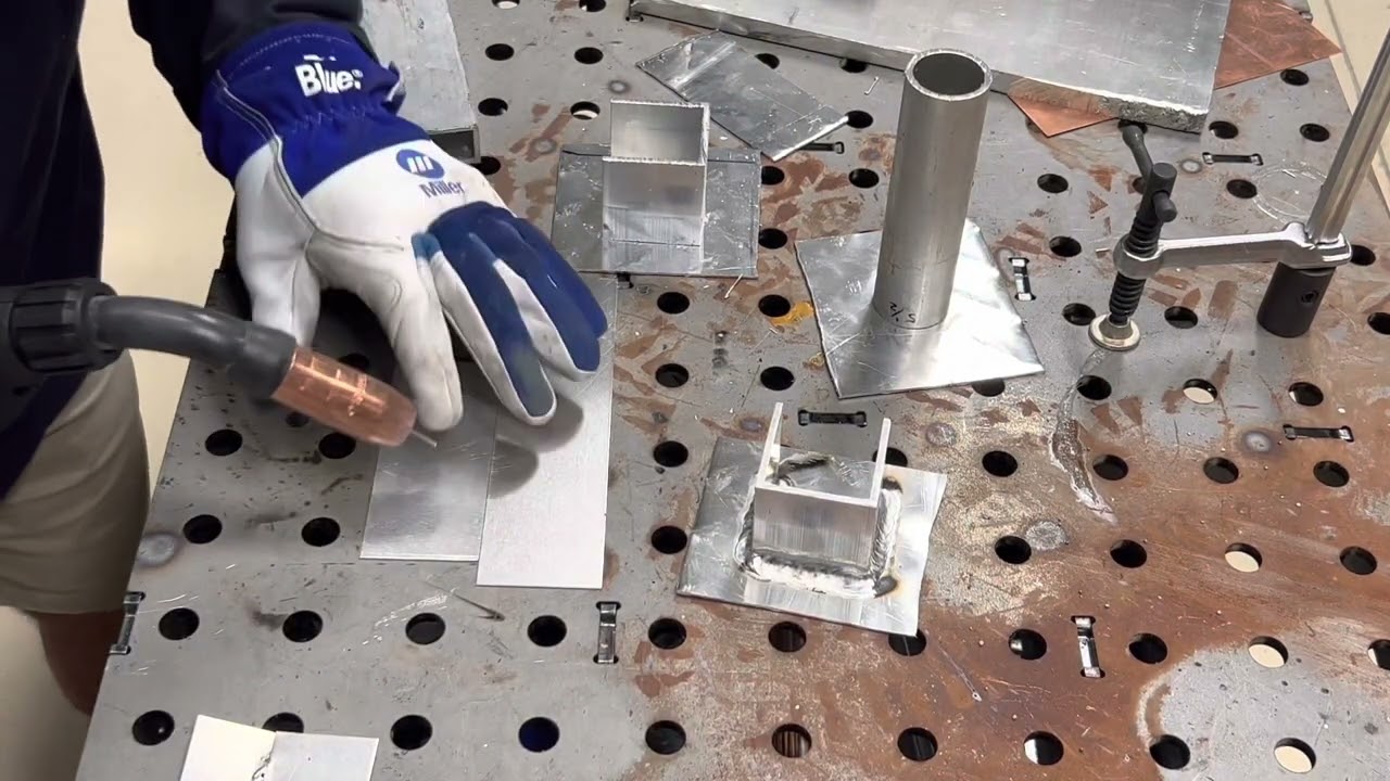 Miller 255 aluma pro push pull aluminum welding 20 gauge to 1/2 inch, better then tig?