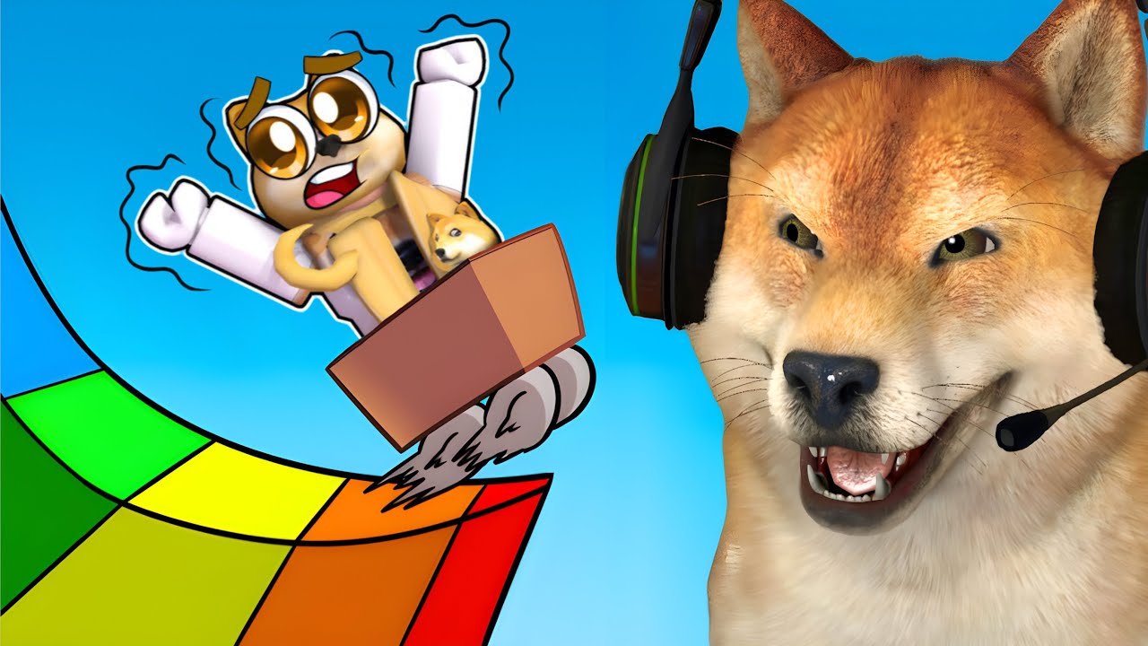 DogBerg e o CARRINHO DESCONTROLADO | Roblox | Ride a Cart Simulator