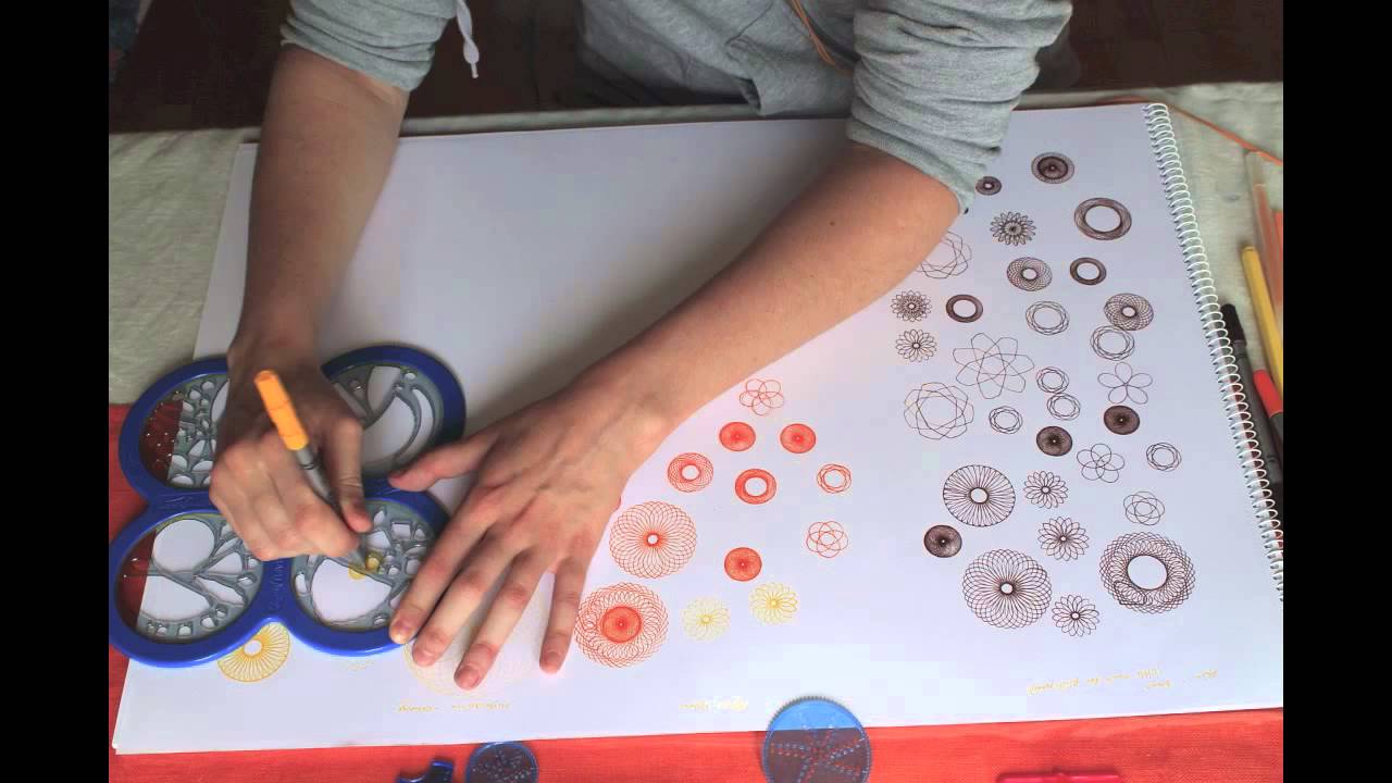 Spirograph World Map
