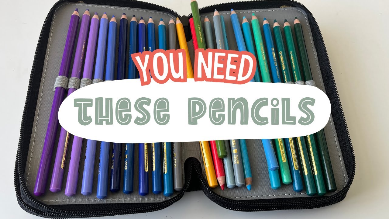 Let's swatch and draw something using new to me color pencils!