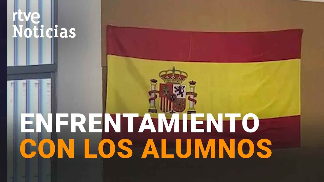 INSTITUTO PALMA: AMENAZAS a una PROFESORA por RETIRAR una BANDERA de ESPAÑA del AULA | RTVE