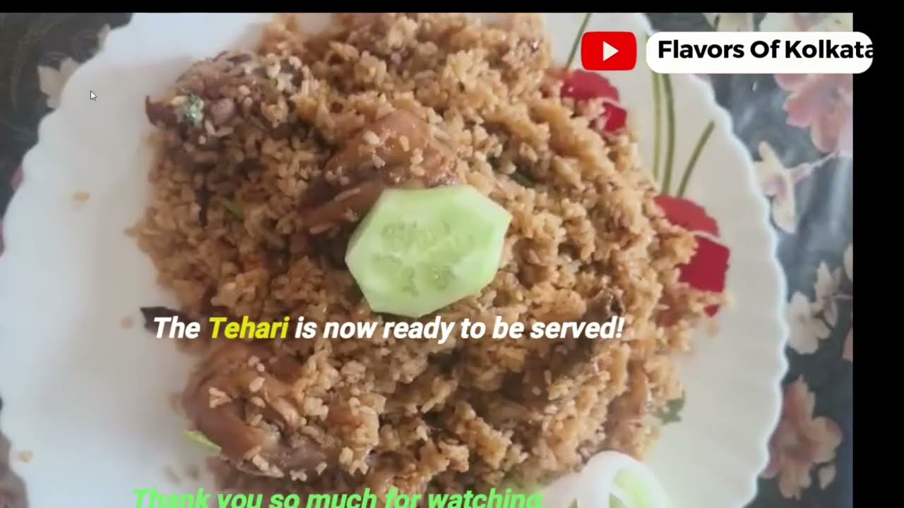 The Best Ever Chicken Tehari Recipe #indianfood #chickenrecipe #tehari 