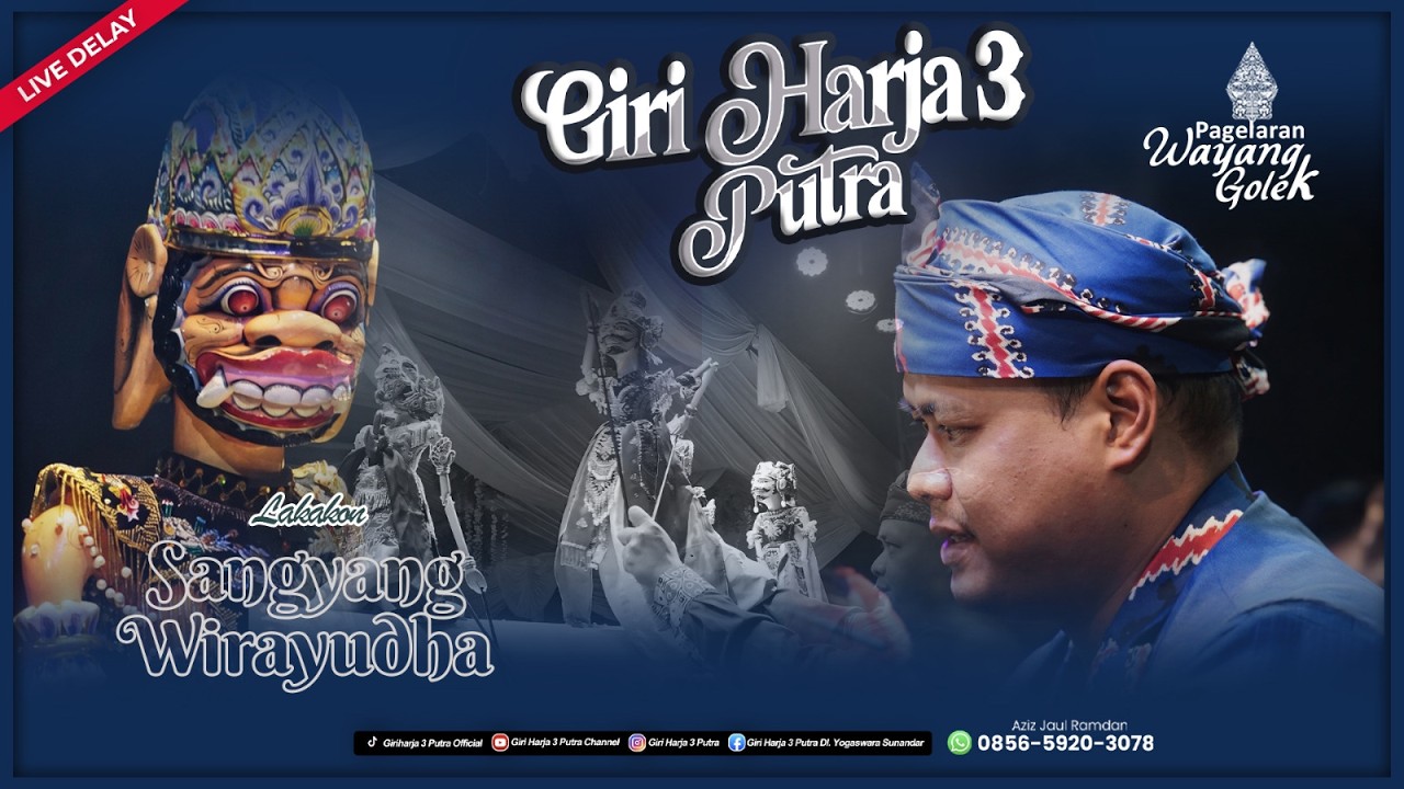 (SIARAN TUNDA ) Ki Dalang Yogaswara Sunandar - Giri Harja 3 Putra || Lakon Sanghyang Wirayudha