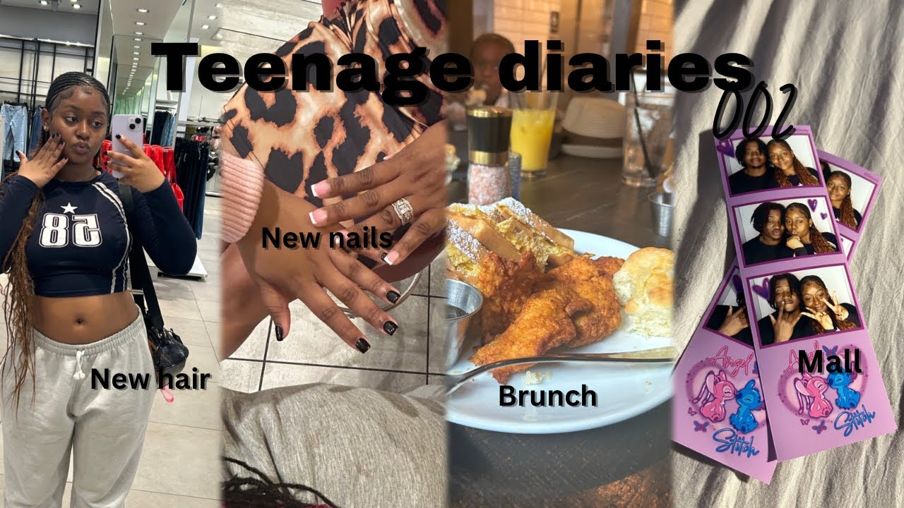 Teenage Diaries💻| Learning to Drive, Brunch, New Hair, Mall, Productivity, etc.|| Reyenne Lynnae
