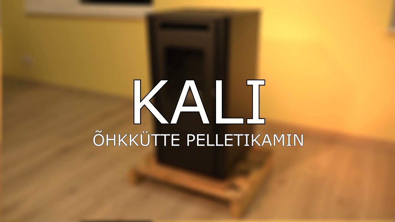 Pelletikamin Kali 8kW – 80m2 kütmiseks VÄIKE