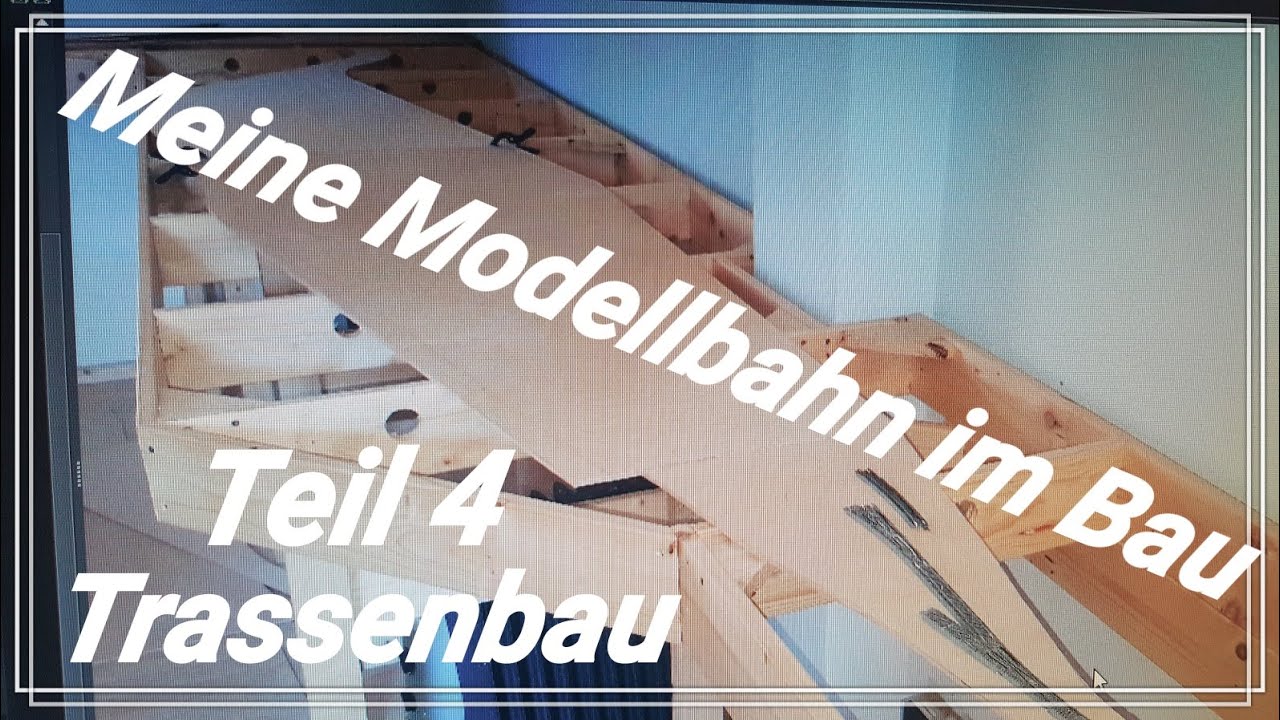 Teil 4 Meine Modellbahn Anlage im Bau ~ Spur Z ~ Trassenbau