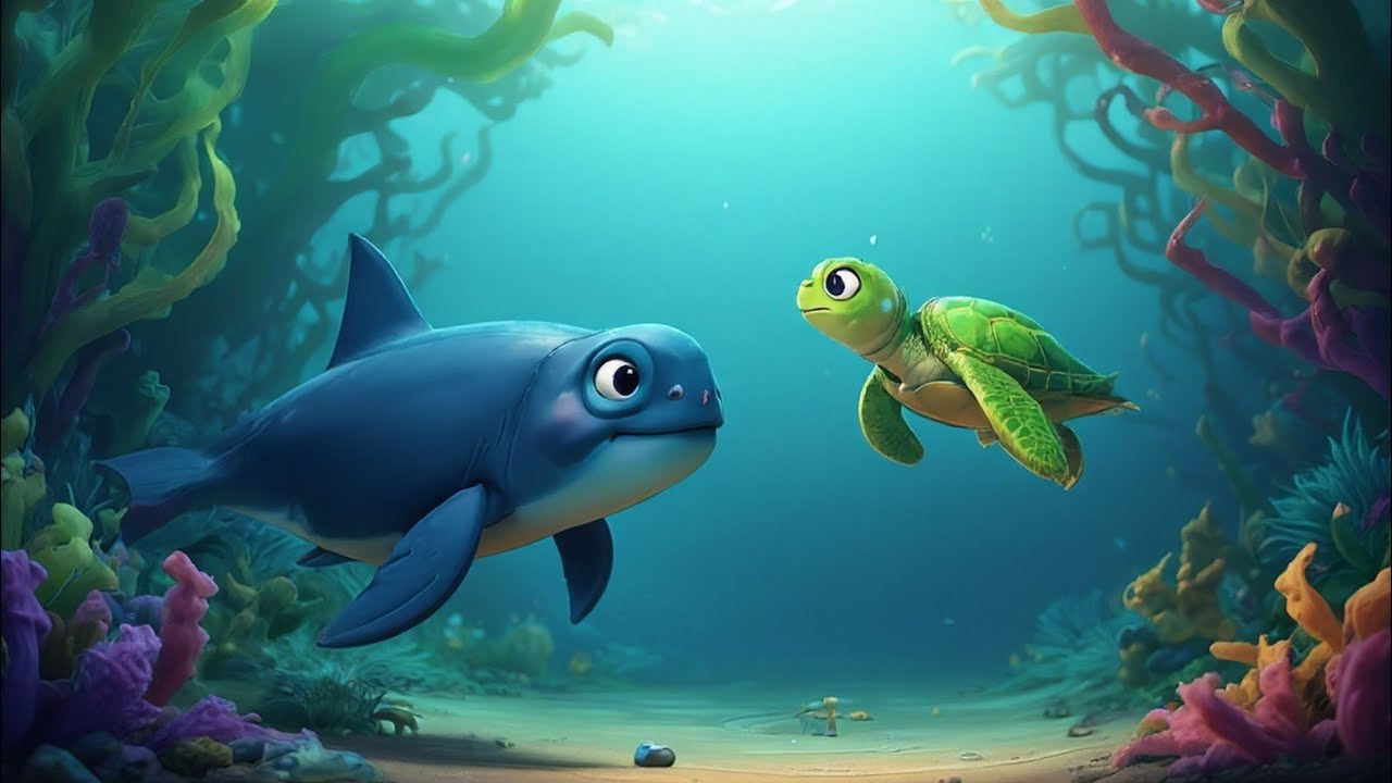 Wally's Wild Ocean Adventure. A read aloud story for kids.