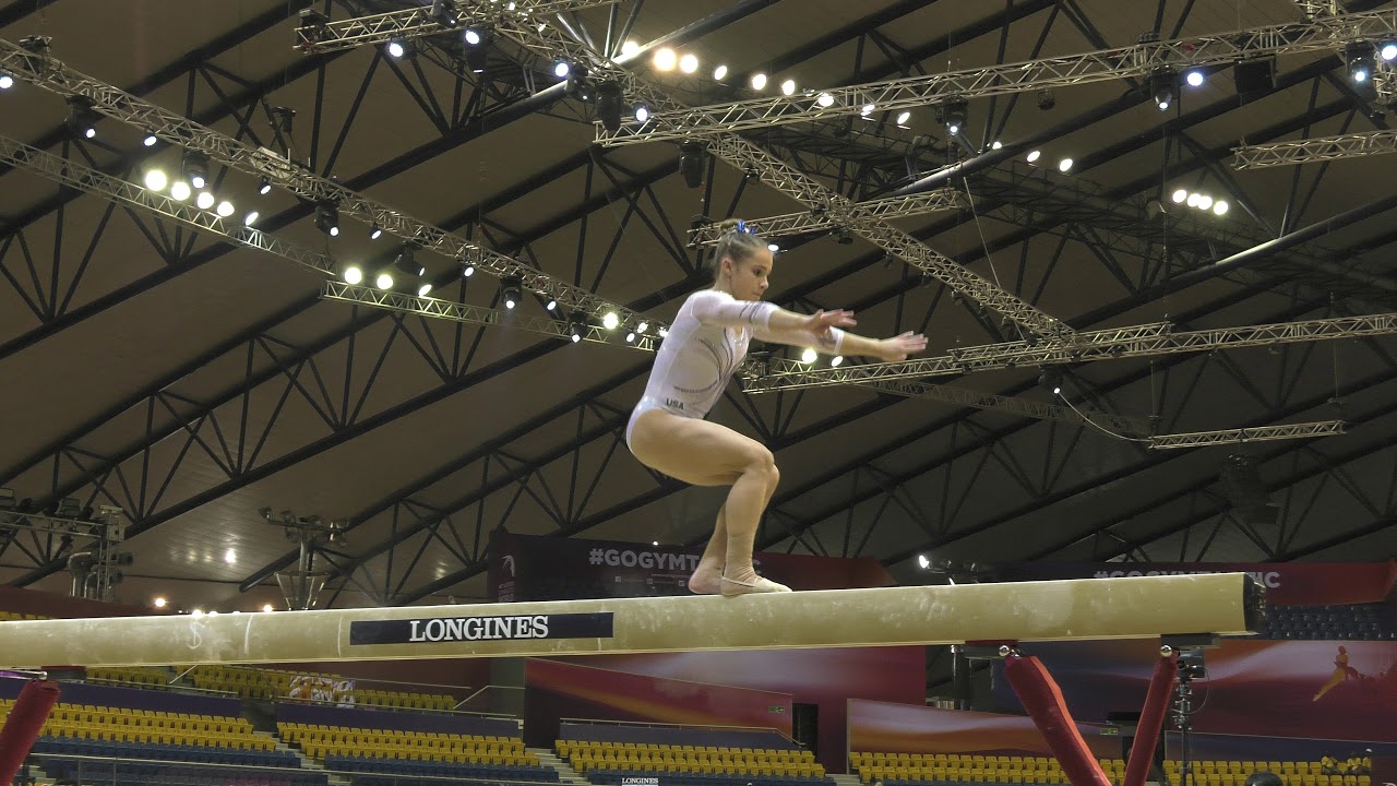 Ragan Smith - Balance Beam - 2018 World Championships - Podium Training