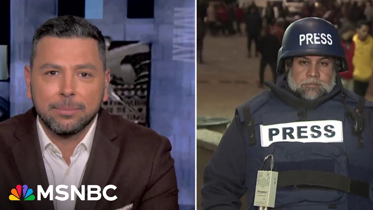 Gaza journalist Wael Al Dahdouh to Pres. Biden: listen to both sides, not just one