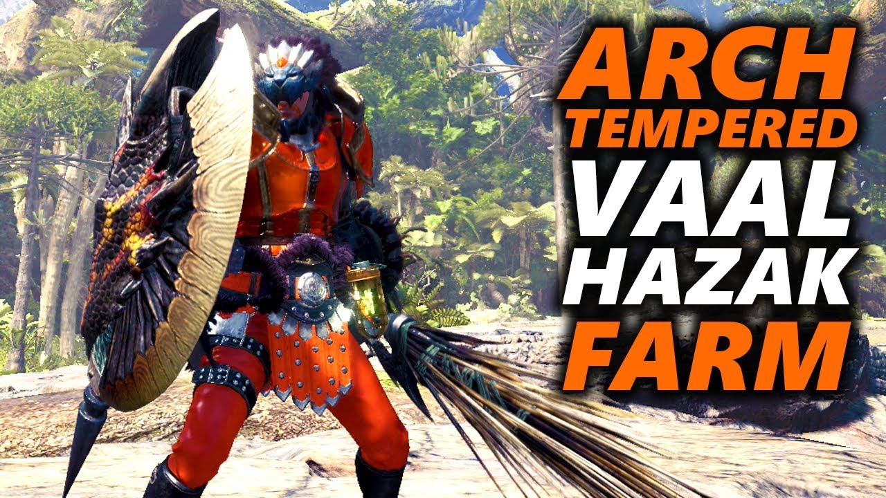 ARCH TEMPERED VAAL HAZAK BUILD - CHARGE BLADE STAGGER - Monster Hunter World