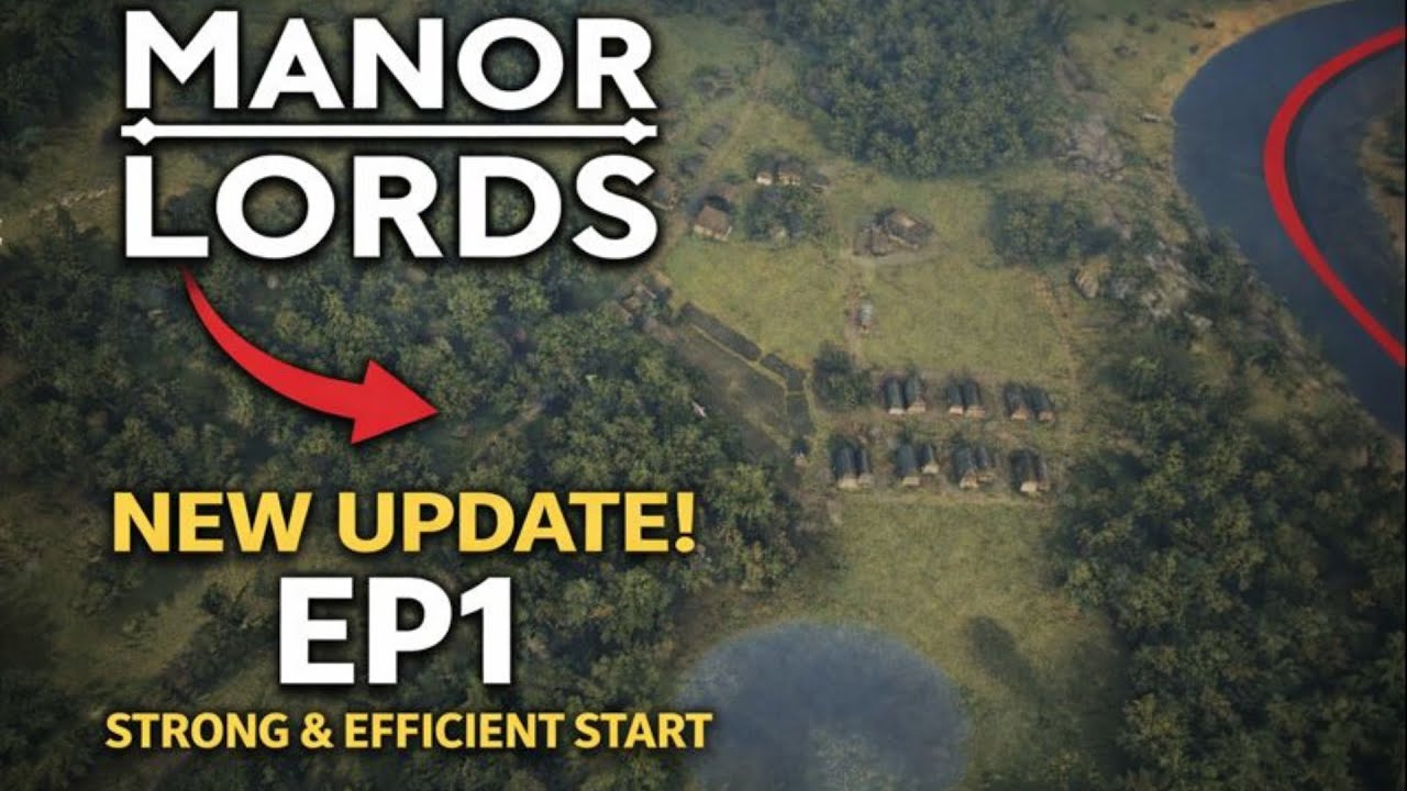 Manor Lords New Update – EP1 | Fresh Start & New Mechanics
