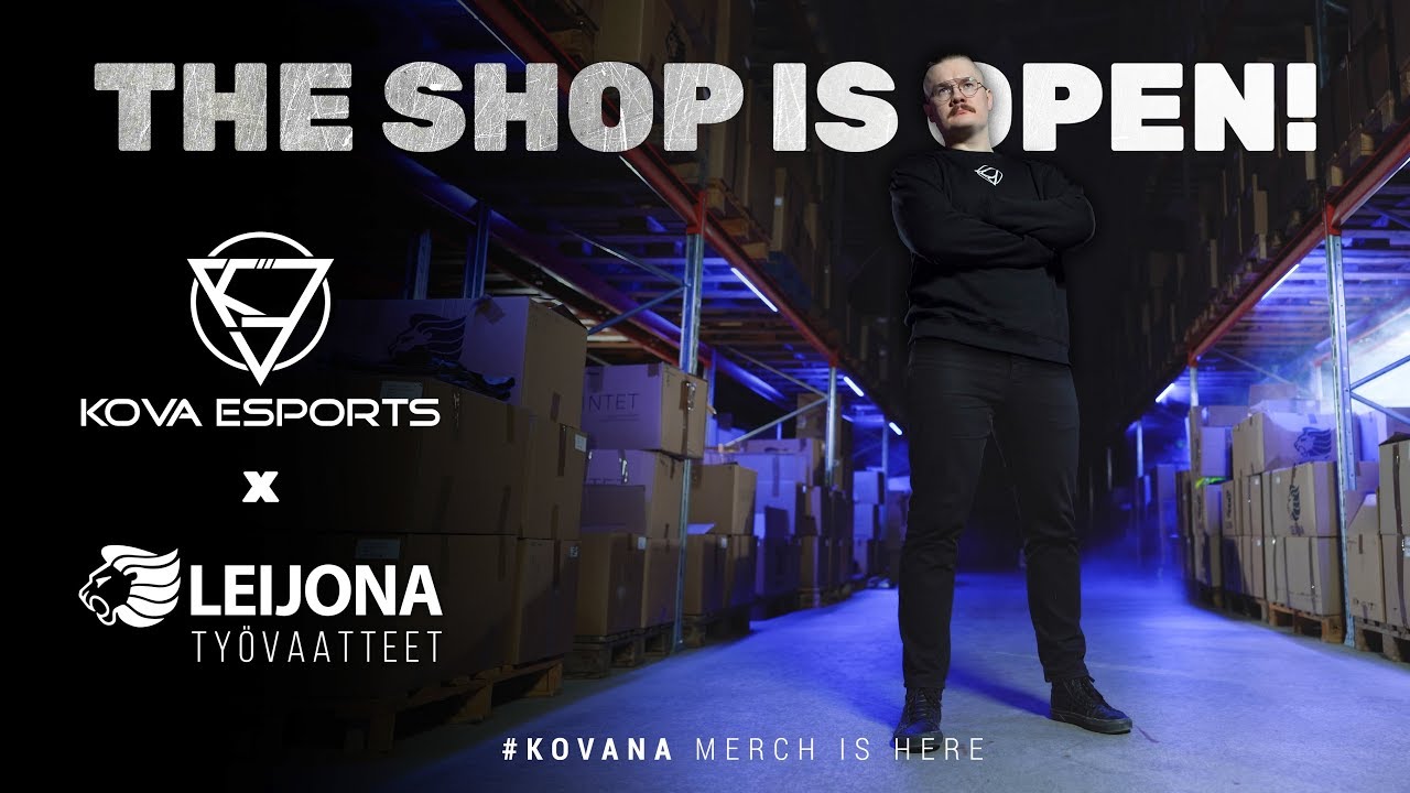 THE SHOP IS OPEN! | KOVA x Leijona Group