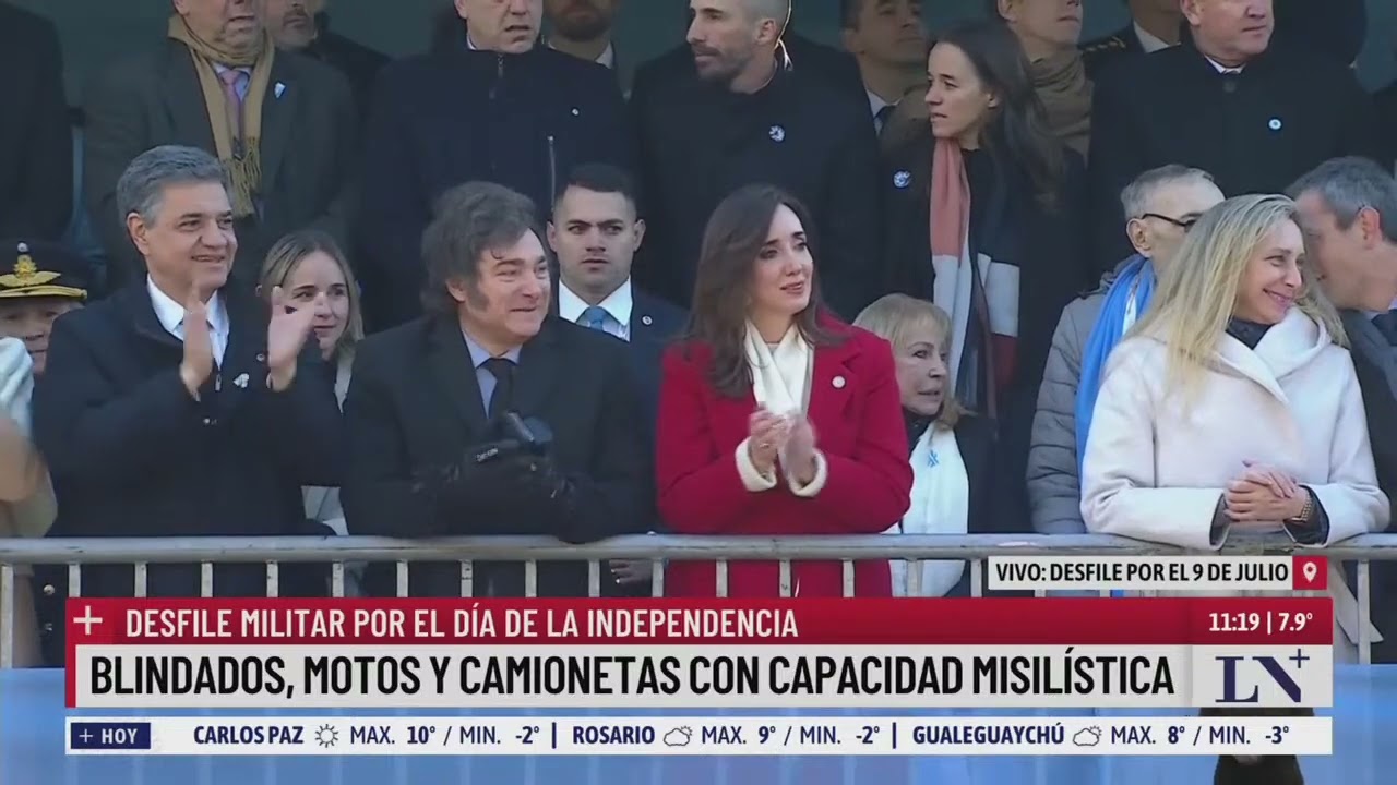 Desfile militar: el recorrido, encabezado por los veteranos de Malvinas