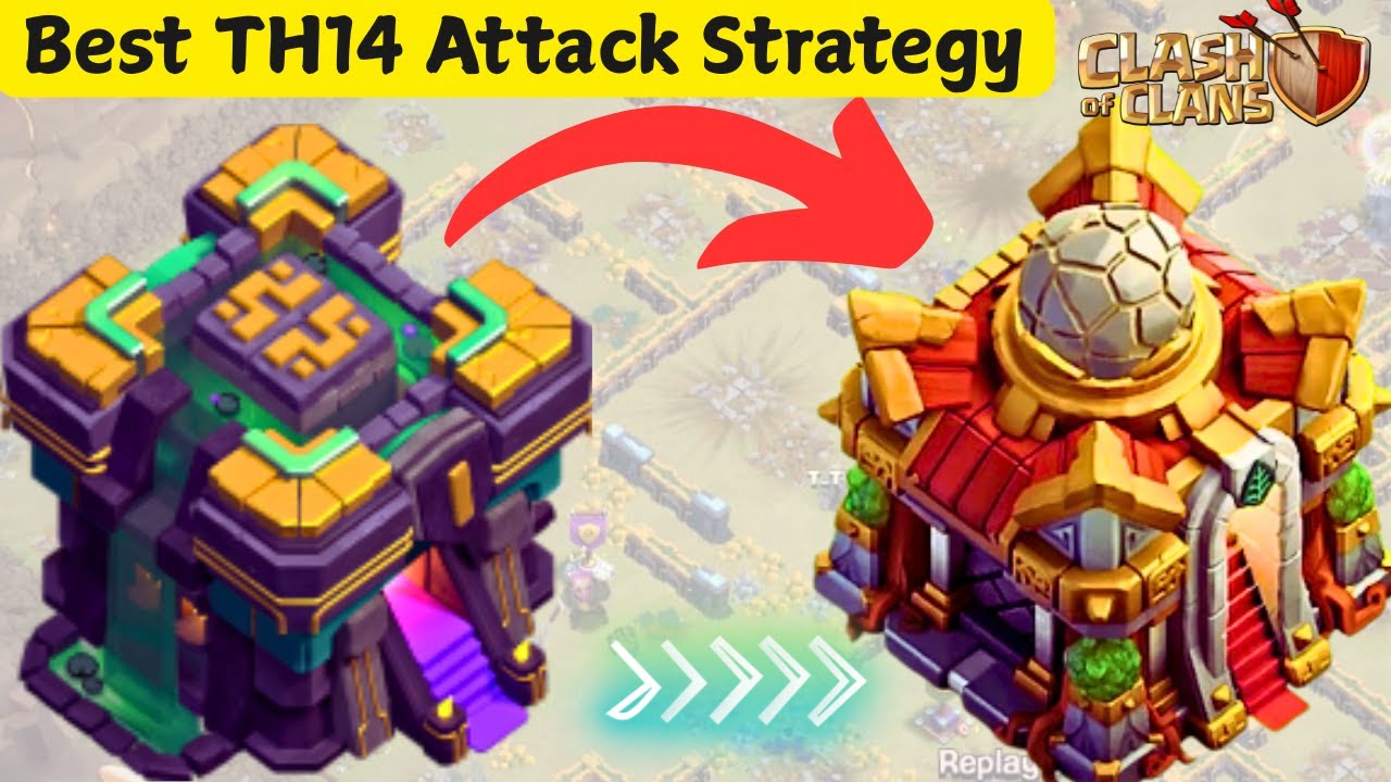 How to 3 Star TH14 vs TH16 Every Time - Best TH14 Attack Strategy in Clash of Clans