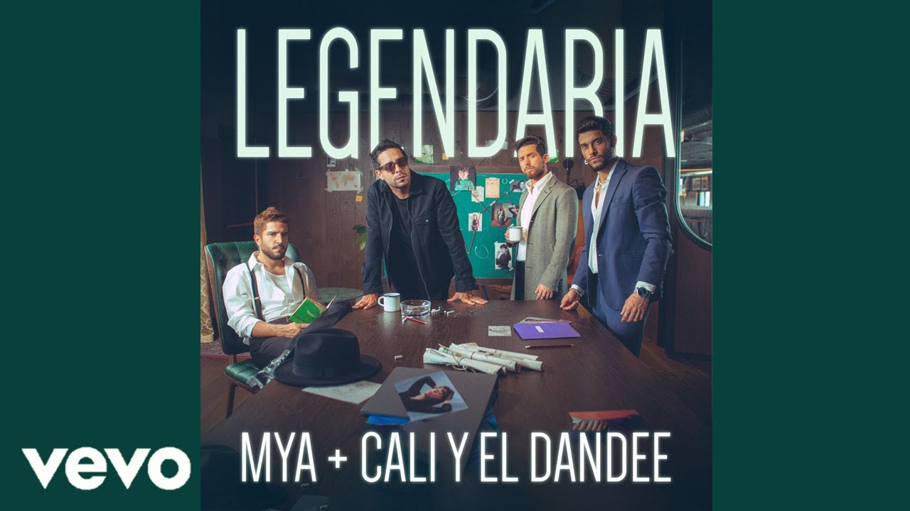 MYA, Cali y El Dandee - LEGENDARIA (Audio)