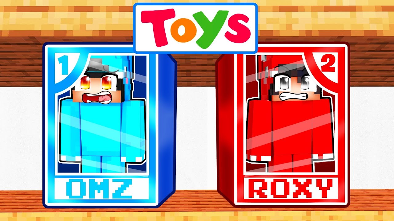 We Became TOYS In Minecraft!