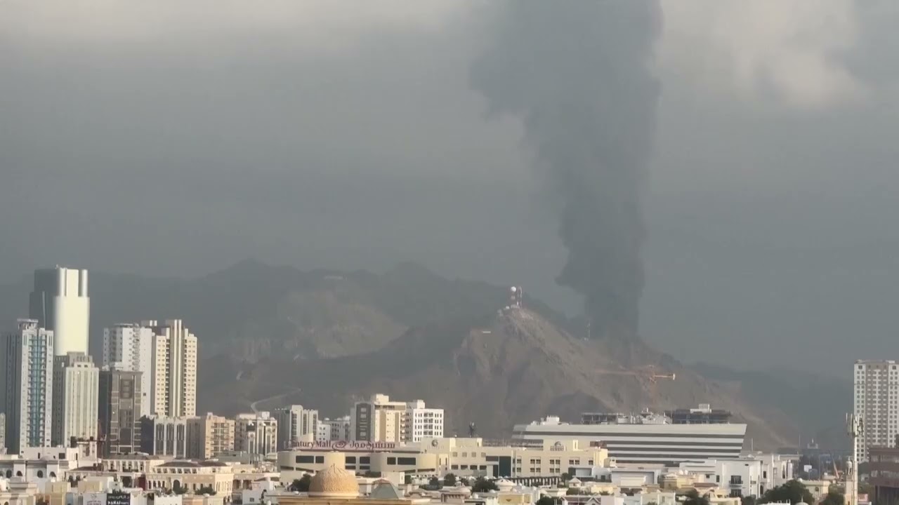 SMOKE SEEN OVER FUJAIRAH, UAE OIL ZONE AMID IRAN CONFLICT | GMA Public Affairs