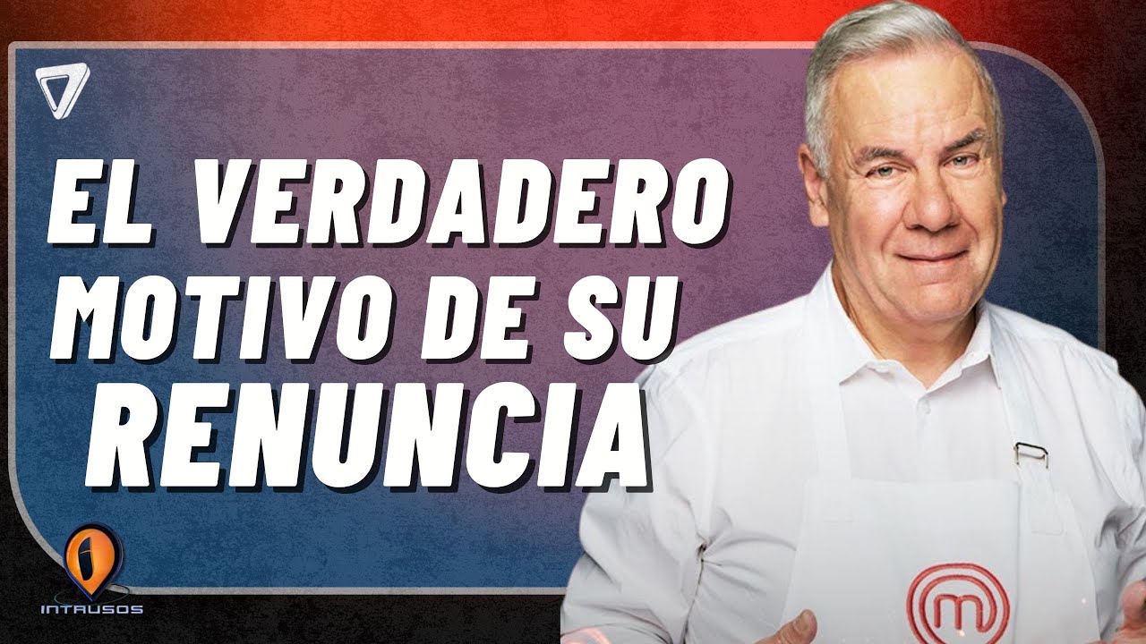 🚪 ¡Echado! El verdadero y oscuro motivo detrás de la salida de Esteban Mirol de MASTERCHEF.