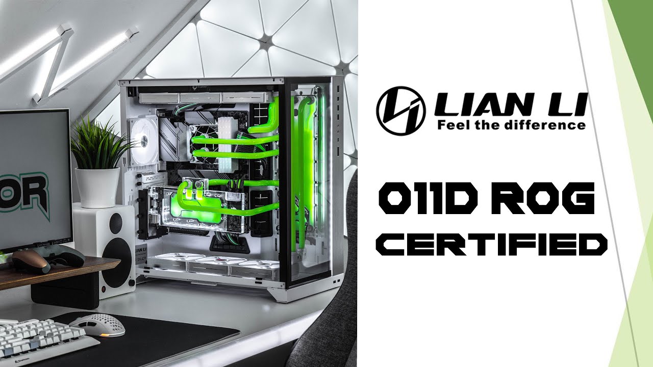 Lian Li PC-O11 Dynamic XL (ROG Certified) White - PC Build