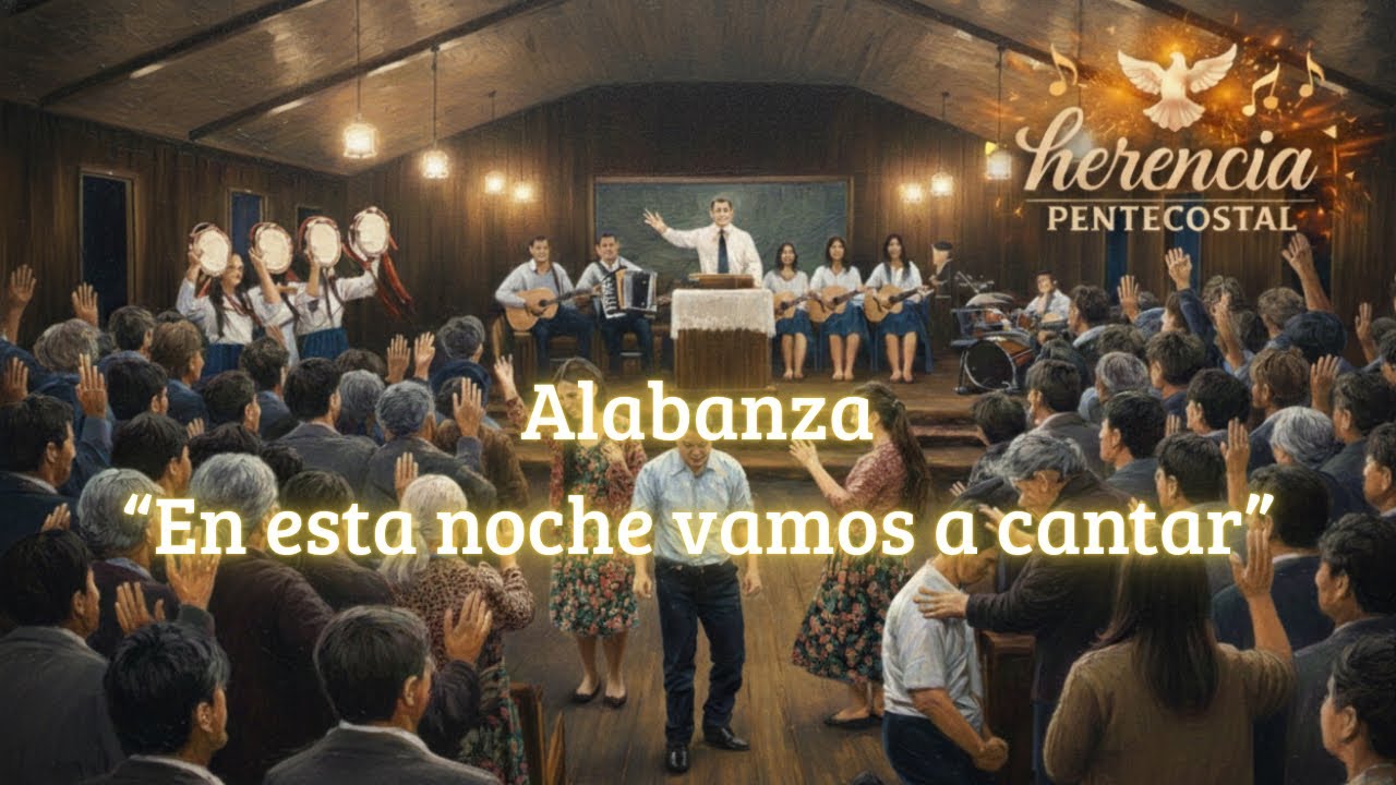 Alabanza “En esta noche vamos a cantar” - Herencia Pentecostal 🇨🇱