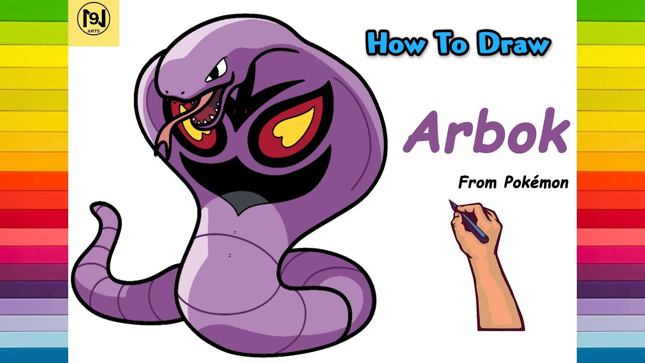 How to Draw Arbok Pokémon
