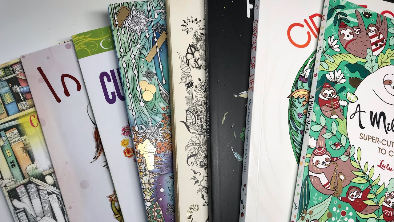 Completed colouring pages | February 2021 | Adult Colouring