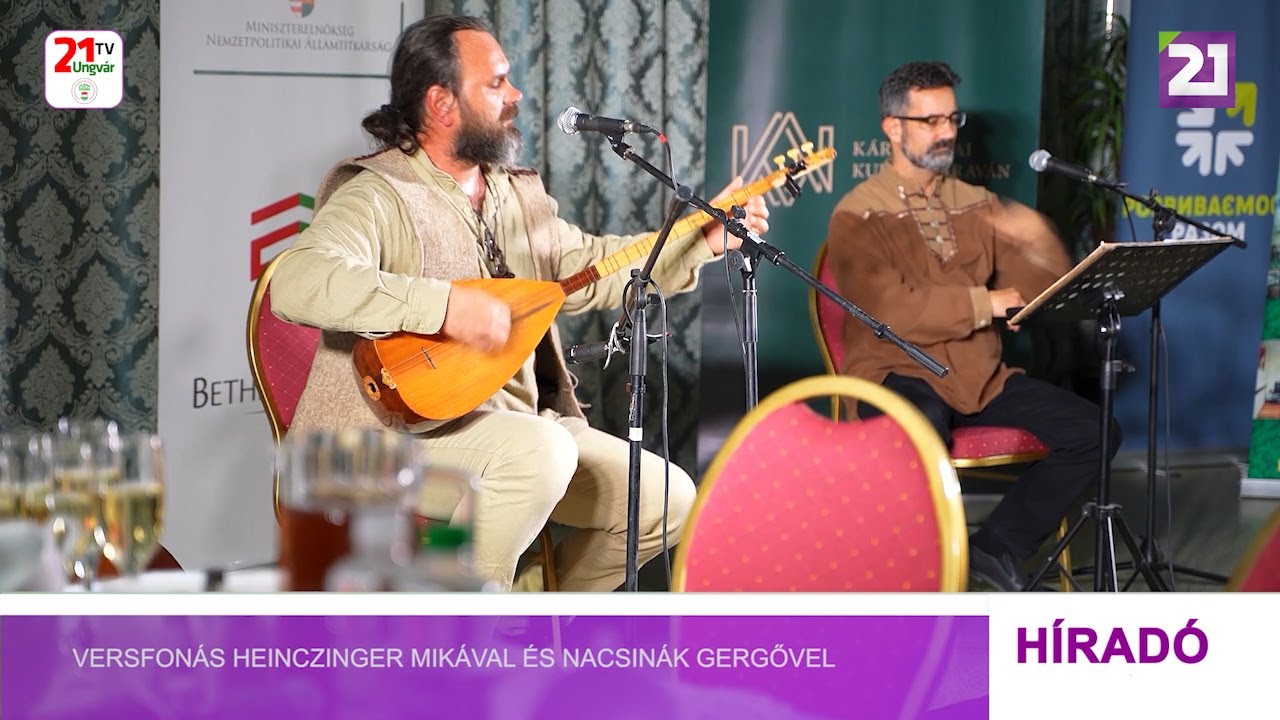 Versfon&aacute;s Heinczinger Mik&aacute;val &eacute;s Nacsin&aacute;k Gergővel
