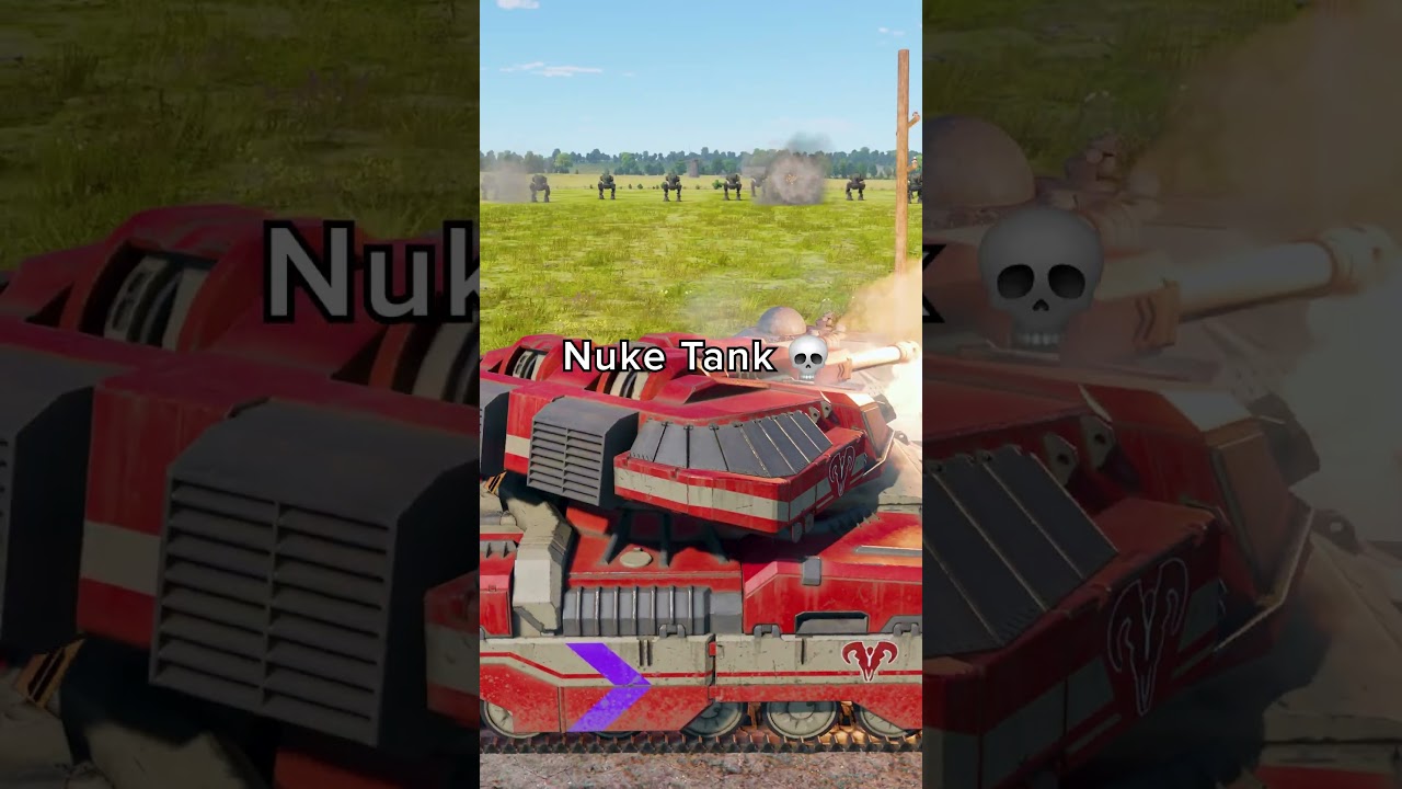 Driving the Nuke Powered Tank in War Thunder