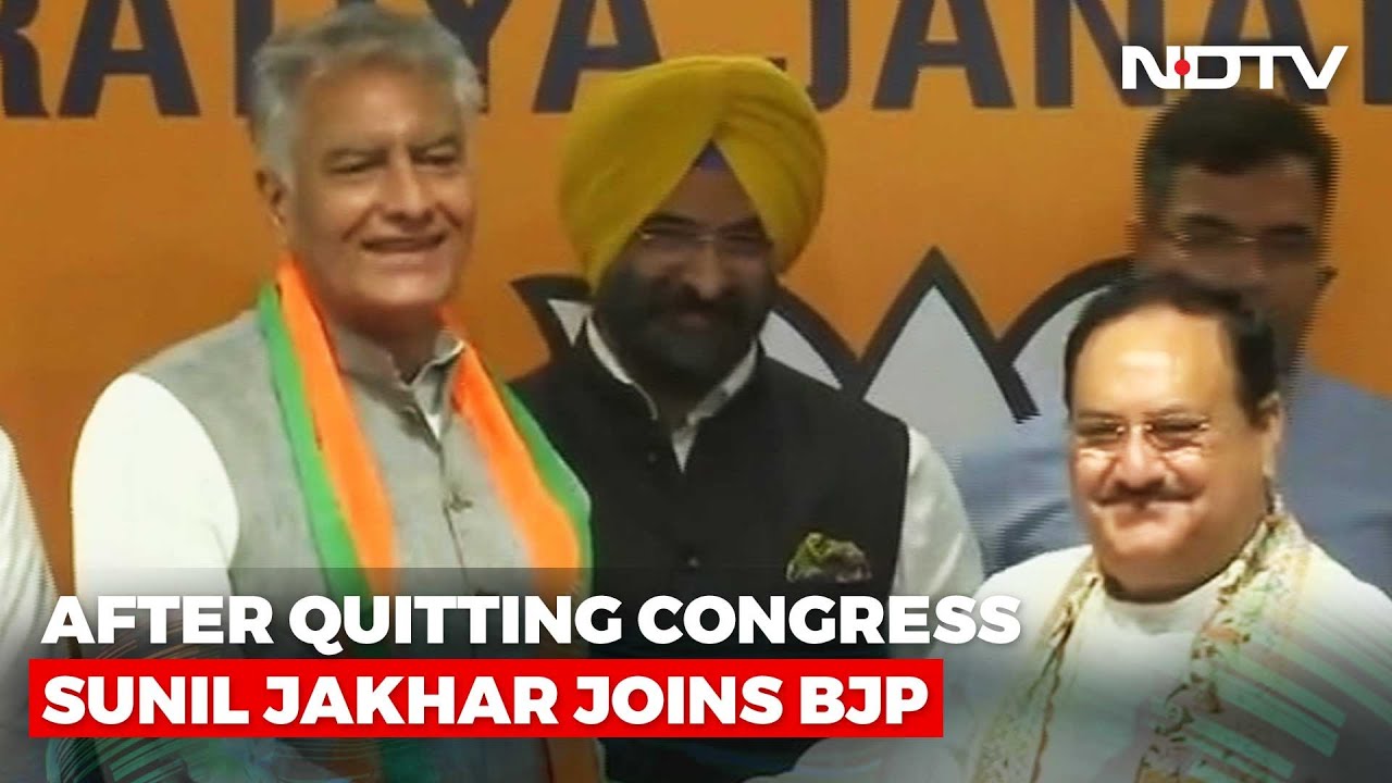 The Punjab Punch: Sunil Jakhar Quits Congress, Moves To BJP