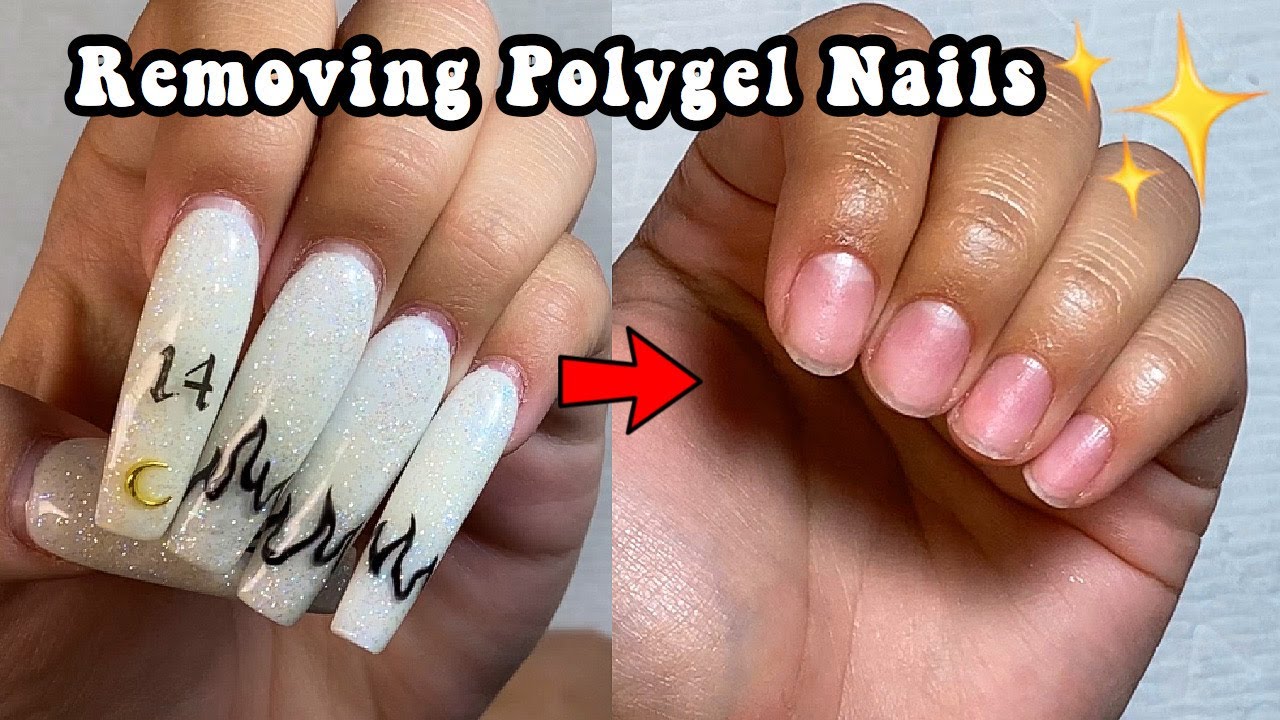 Polygel: How To REMOVE POLYGEL Nails - Makartt Polygel