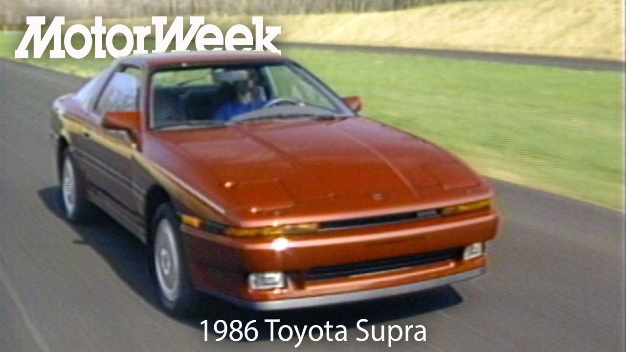 MotorWeek | Retro Review: '86 Toyota Supra