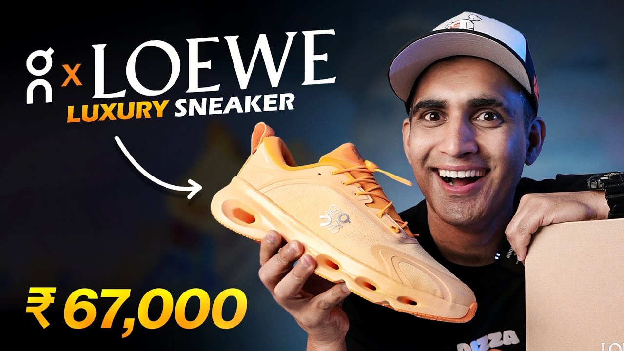 ₹67,000 Sneaker Unboxing 📦 On × Loewe Cloudsolo 🤑 Luxury Sneaker Unboxing 
