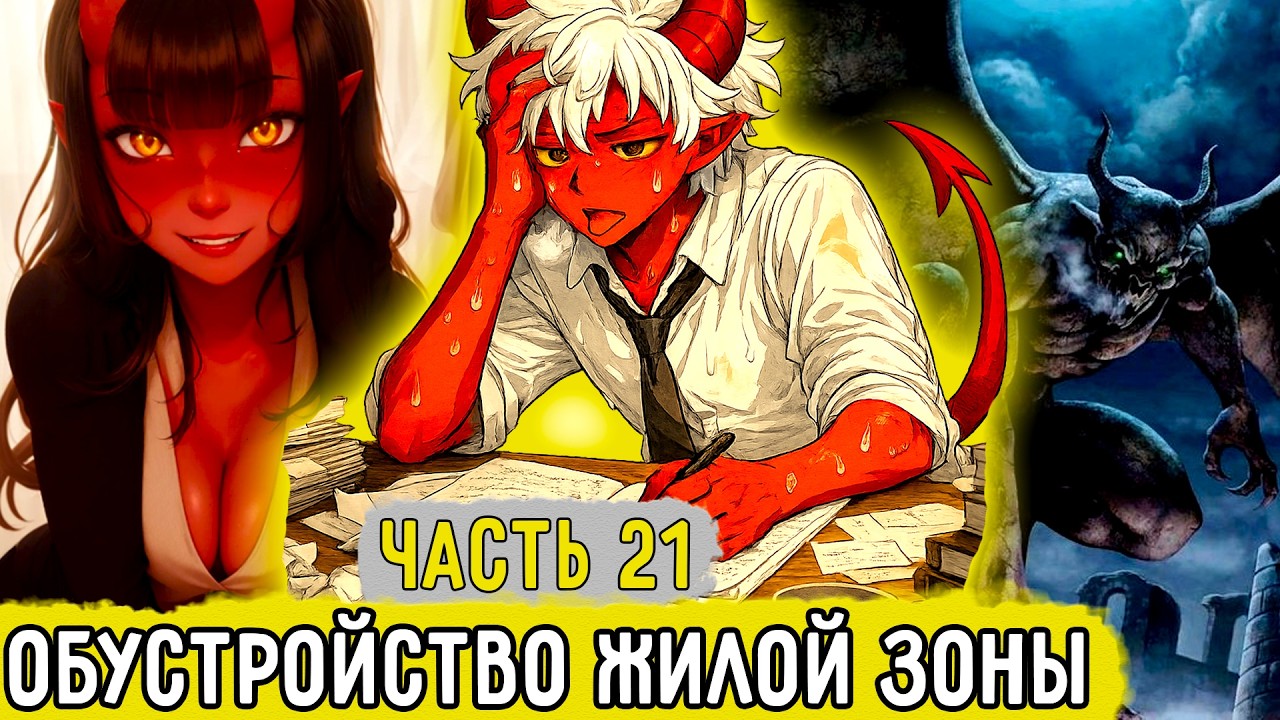 [По Ту Сторону Врат #21] Организация Работ В Жилой Зоне! | Озвучка Фанфика