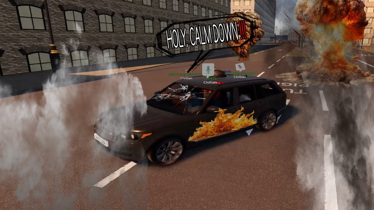 I Let 3 Girls Drive My Royal Range Rover In Roblox Buckingham Palace RP...
